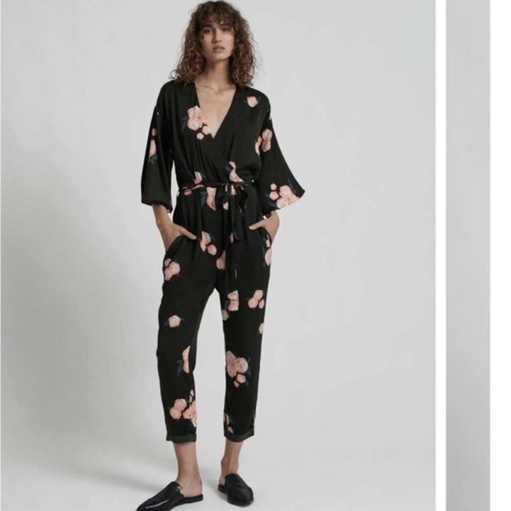 One X one teaspoon QUARTERMASTER WRAP JUMPSUIT size small